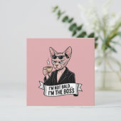 Boss Sphynx Cat Coffee Artwork シーズンカード (スタンド正面)