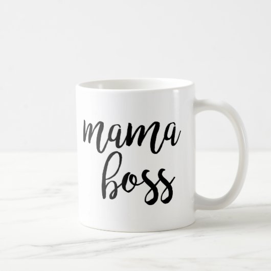 Boss Typographyママのコーヒー・マグ コーヒーマグカップ (右)