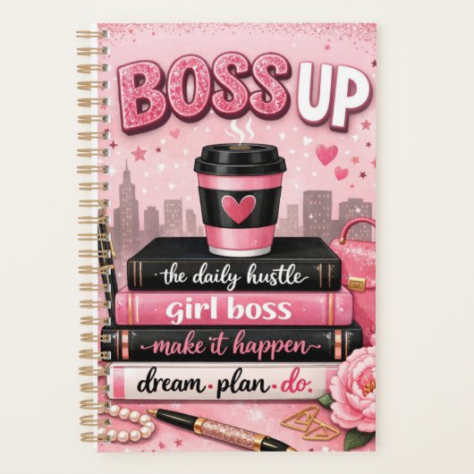 Boss Up Business Planner Journal プランナー手帳 (正面)