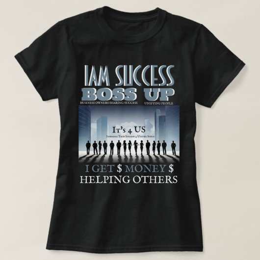 BOSS UP T-Shirt Tシャツ (デザイン正面)