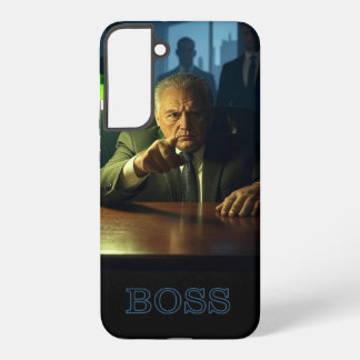 Boss w text Samsung S22 Plus phone case Samsung Galaxy S22+ケース