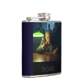 Boss w text wrapped flask フラスク (右)