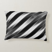 "Bossa新星"のスタイル2の灰色の白熱アクセントの枕 アクセントクッション (裏面)