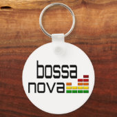 Bossa Nova Music with Stereo Equalizer キーホルダー (正面)