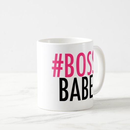 #BOSSBABE コーヒーマグカップ (正面右)