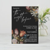 Bosschaertの「花をガラスに」前夜 招待状 (スタンド正面)