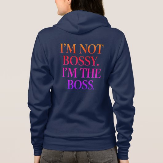 Bossy Sweatshirts パーカ (裏面)