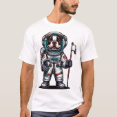 Bostie Astronaut  Tシャツ (正面)