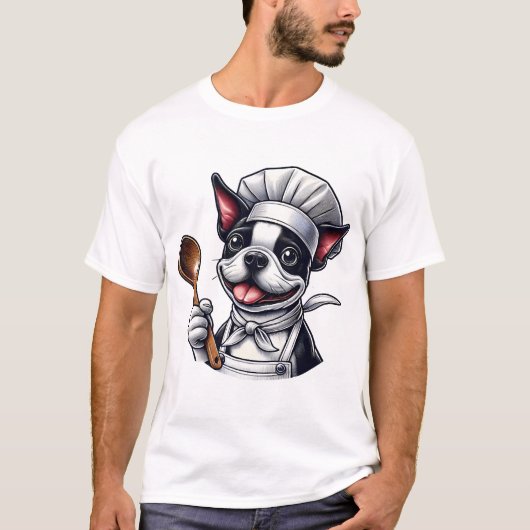 Bostie Cookデザイン Tシャツ (正面)
