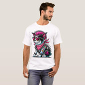 Bostie Punk Design Tシャツ (正面フル)