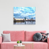 Boston Canvas Printハート キャンバスプリント (インサイチュ (リビング))