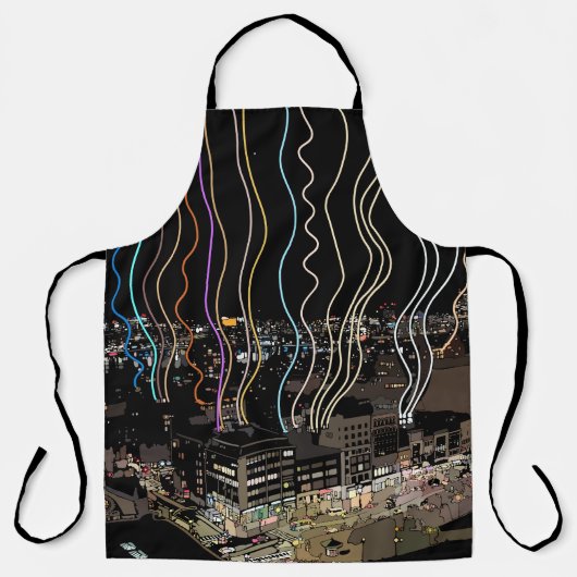 Boston City Lights エプロン (正面)