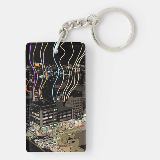 Boston City Lights キーホルダー (裏面)