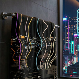 Boston City Lights バスタオルセット