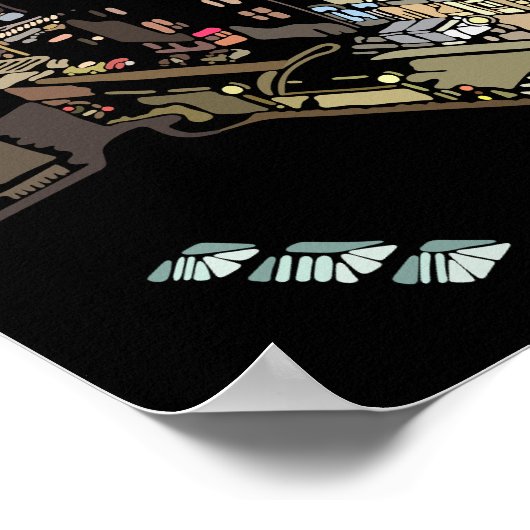 Boston City Lights ポスター (角)