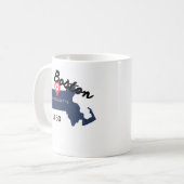Boston coffee mug  コーヒーマグカップ (正面左)