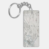BOSTON-CONCORDの地図1775年 キーホルダー (正面左)