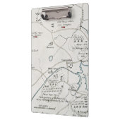 BOSTON-CONCORDの地図1775年 クリップボード (左)