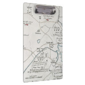 BOSTON-CONCORDの地図1775年 クリップボード (右)