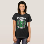 Boston Drinking Team St Patrick's Day Tシャツ (正面フル)