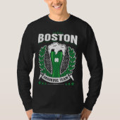 Boston Drinking Team St Patrick's Day Tシャツ (正面)