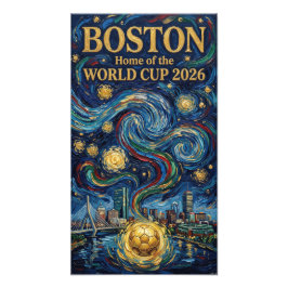 Boston Football Art 2026 Skyline Stadium Design フォトプリント