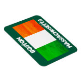 Boston Irish Flag Magnet – Massachusetts Souvenir マグネット (右側)
