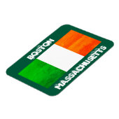 Boston Irish Flag Magnet – Massachusetts Souvenir マグネット (左側)