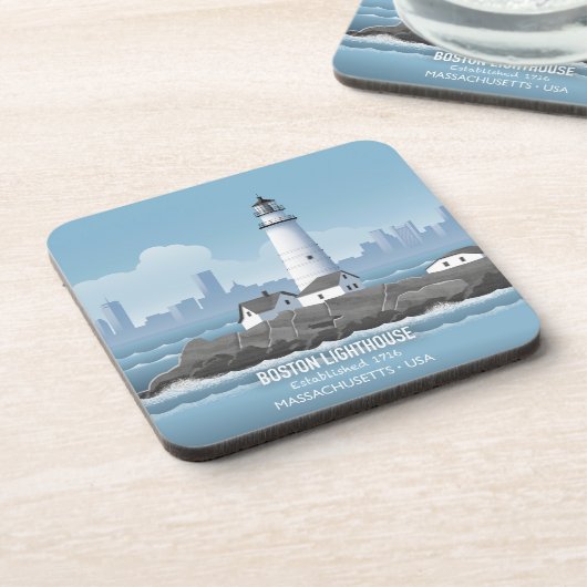 Boston Lighthouse コースター (左側)