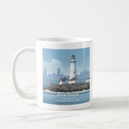 Boston Lighthouse コーヒーマグカップ
