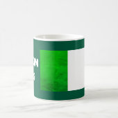 Boston MA Irish Flag – Heritage Tea コーヒーマグカップ (中央)