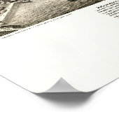 Boston, MA Panoramic Map - 1880 ポスター (角)