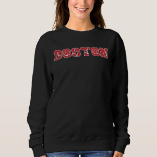 Boston Massachusettes Baseball  Baseball Fan  1 スウェットシャツ