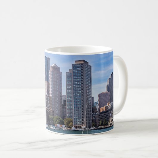 Boston Massachusetts Coffee Mug Waterfront コーヒーマグカップ (正面右)