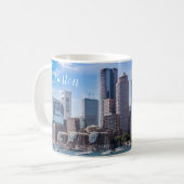Boston Massachusetts Coffee Mug Waterfront コーヒーマグカップ (正面左)