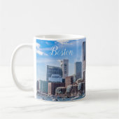 Boston Massachusetts Coffee Mug Waterfront コーヒーマグカップ (左)