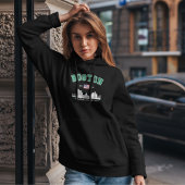 Boston Massachusetts Est. 1630 Funny Travel パーカ