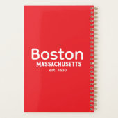 Boston, Massachusetts est. 1630 Planner  プランナー手帳 (裏面)