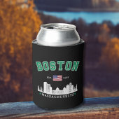 Boston Massachusetts Est. 1630 Vintage 缶クーラー
