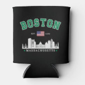 Boston Massachusetts Est. 1630 Vintage 缶クーラー (正面)