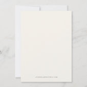 BOSTON MASSACHUSETTS Skyline Save the Date Invitat 招待状 (裏面)