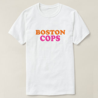 Boston Police Officers Cops Tシャツ