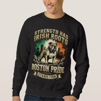 Boston Pride Irish Roots Bulldog スウェットシャツ