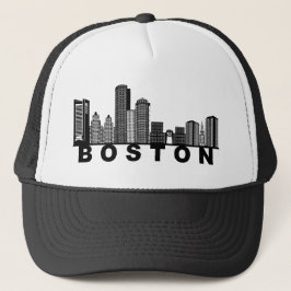 Boston Skyline Silhouette キャップ