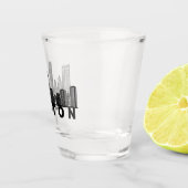 Boston Skyline Silhouette  ショットグラス (右)