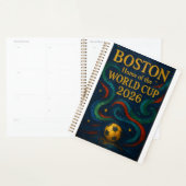 Boston Soccer Art 2026 Football Design プランナー手帳 (ディスプレー)