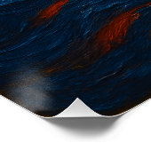 Boston Soccer Art 2026 Football Design ポスター (コーナー)