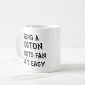 boston sports fan, being コーヒーマグカップ (正面左)