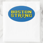 BOSTON STRONGリボングラフィック 楕円形シール (バッグ)