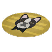 Boston Terrier カッティングボード (角)